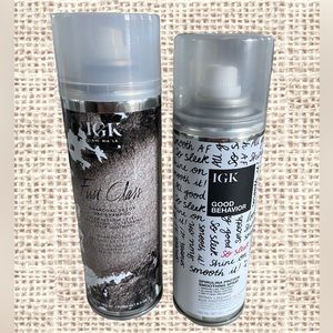 IGK Good Behavior Smoothing and First Class Dry Shampoo
